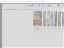 Tablet Screenshot of grandieassociati.it